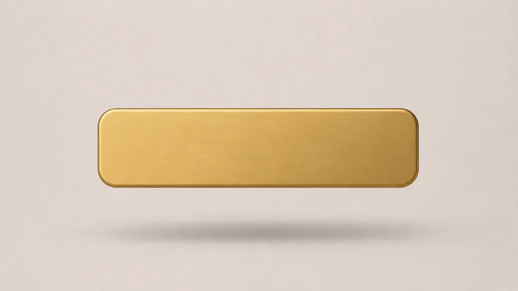Premium Crew Badge — Matte Gold (Steel)