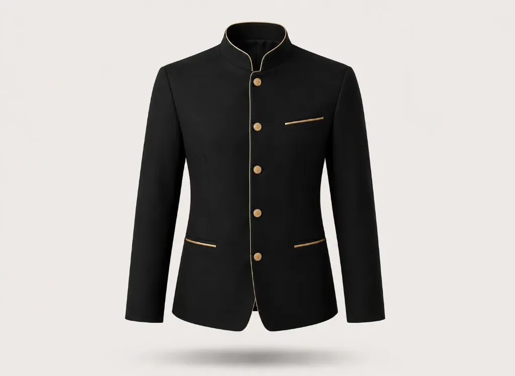 Concierge Jacket – Royal Hospitality Edition (Black, S, logo, Terry- Rayon)