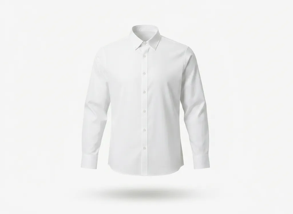 Airport Security Shirt (White, Custom, Giza Cotton)