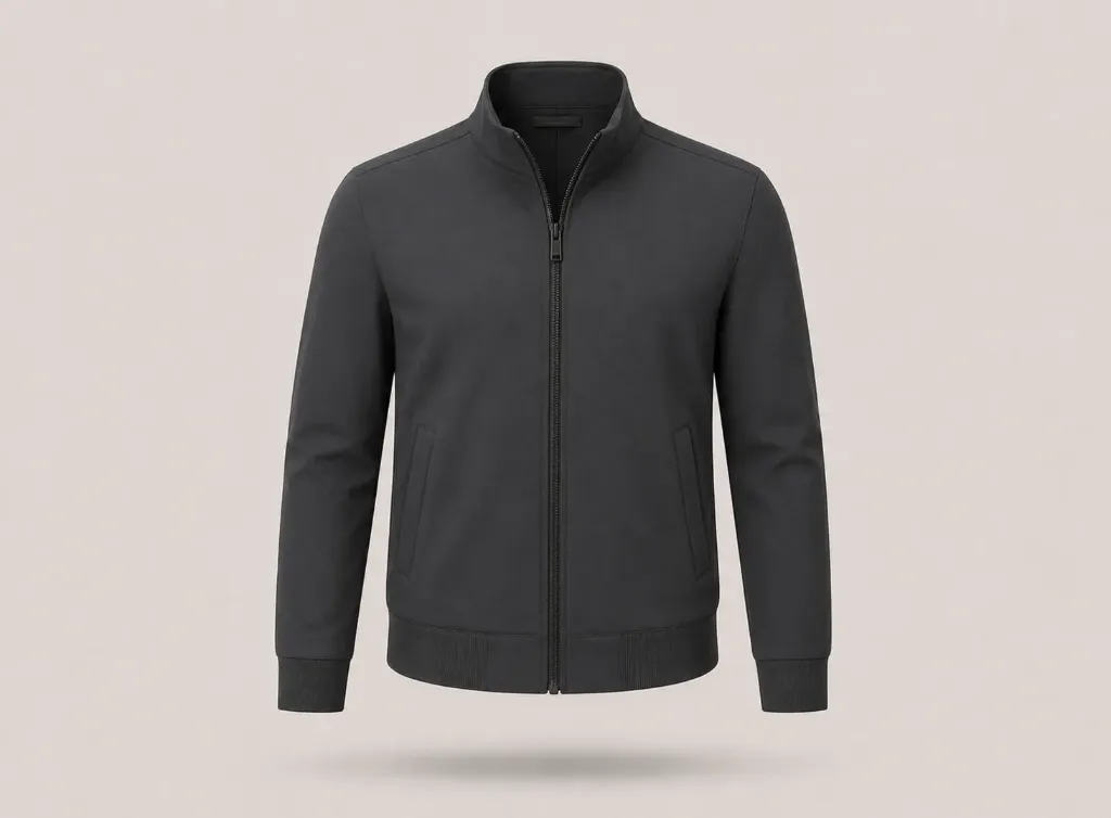Executive Mobility Jacket (Charcoal Grey, S, logo)