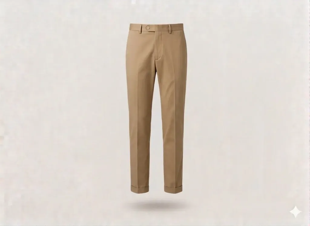 Mobility Chinos (Khaki, S, Cotton blend)