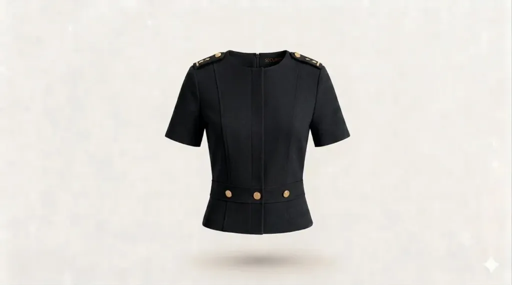 Airport Security Blouse (S, Black)