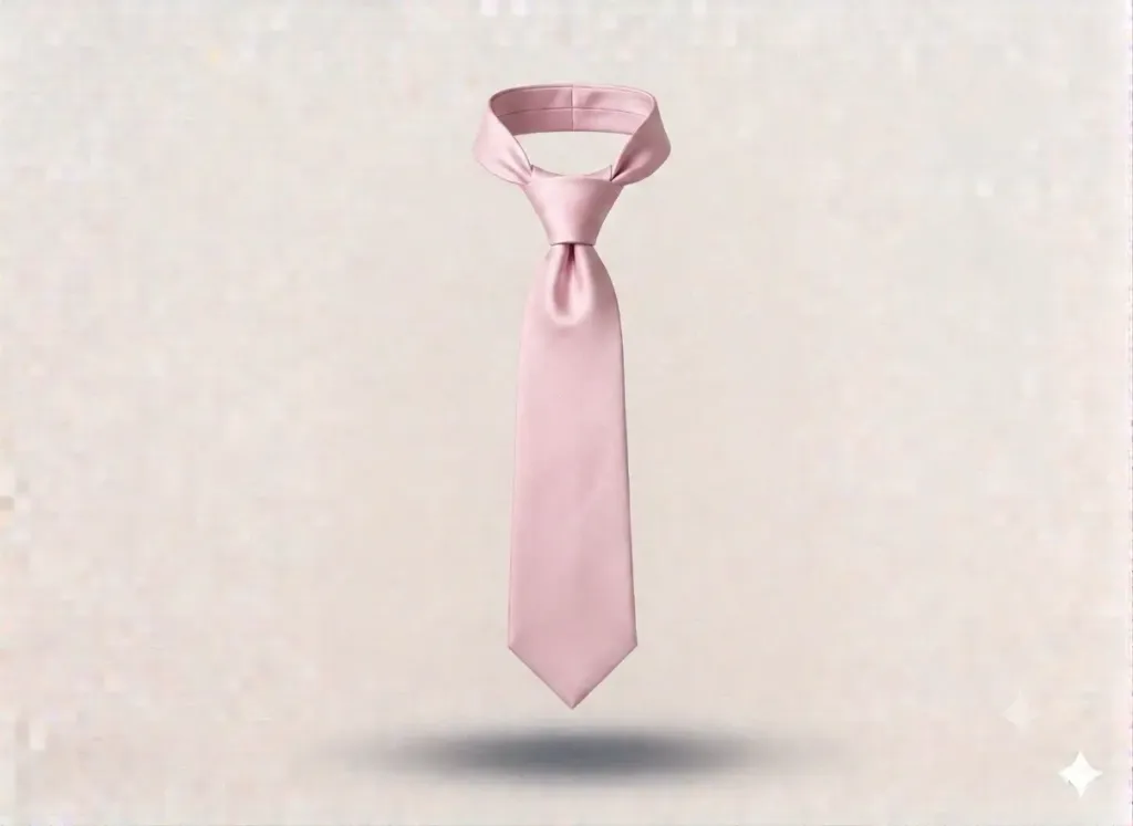 Signature Guest Relations Tie – Baby Pink