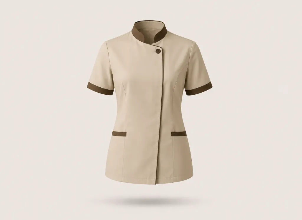 Housekeeping Tunic – Utility Comfort Series (S, Custom, logo)
