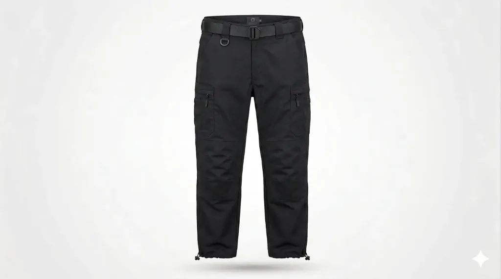 Heavy Duty Industrial Trousers (Black, Custom)